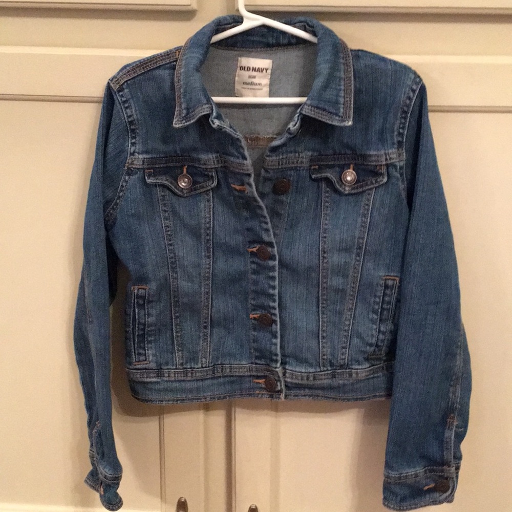 Old Navy Girls Jean Jacket Size Medium